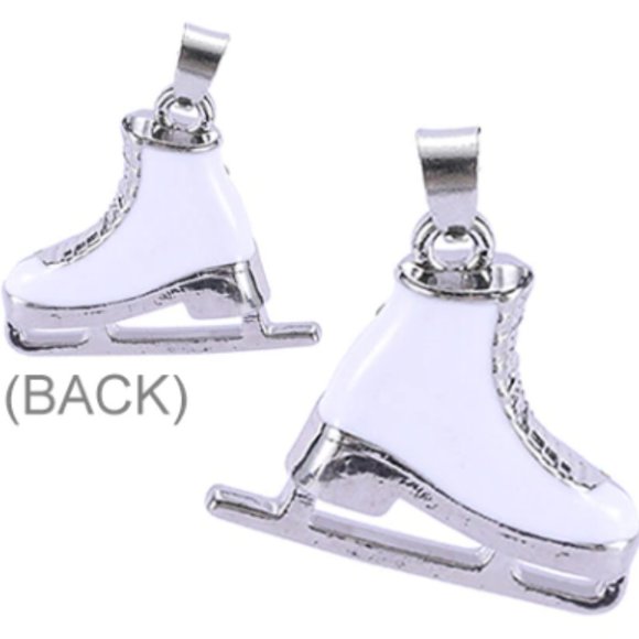 🍏50% OFF/3+...Ice Skate Shoe Pendant Necklace - Picture 4 of 5